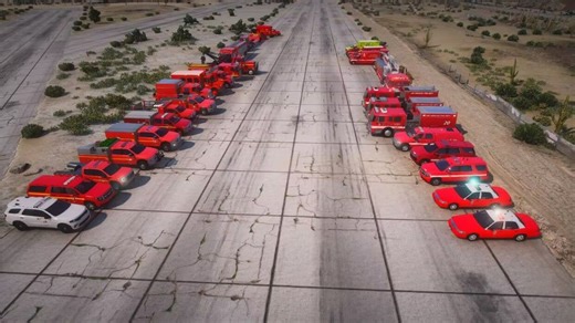 LSPDFR:LAFD、LACOFD车辆展示