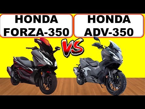 ➤ Honda ADV 350 vs Honda Forza 350 Comparison 👉 Opinion: Which is better? #hondaforza350 #hondaad...