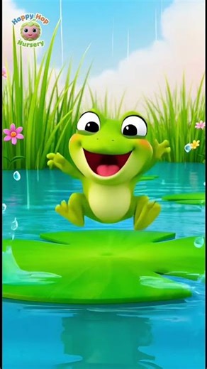 Happy Little Frog | Hop Hop Pond Adventure Short
