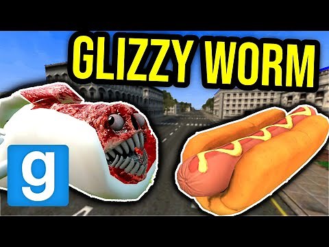 BRIDGE WORM TURNS INTO GLIZZY!! (Garry's Mod Nextbot)