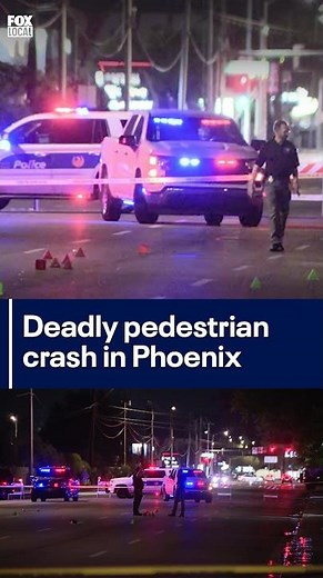 Pedestrian struck, killed in overnight Phoenix crash | FOX 10 Phoenix