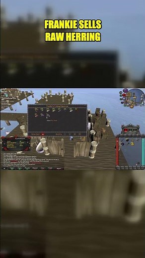 I Got a Raw Herring Without Fishing in OSRS
