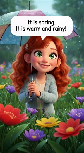 🌦️Seasons and Weather in English Easy Vocabulary