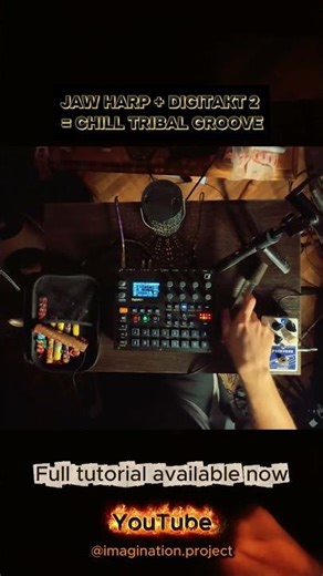 Jaw Harp Into Digitakt 2 — Organic Chill Beats Tutorial🌿