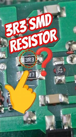 Learn 3R3 SMD Resistance Value