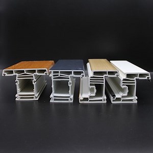 [Hot Item] Casement UPVC Window Door Profiles PVC Frame Sash Profiles Factory