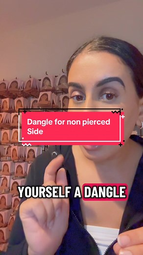 Dangle Nose Rings for Non-Pierced Options