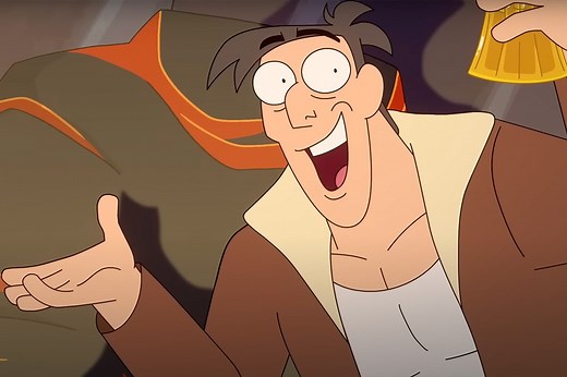 That's high praise! Andy Samberg tells Seth Meyers he based 'Digman!' voice on Nicolas Cage