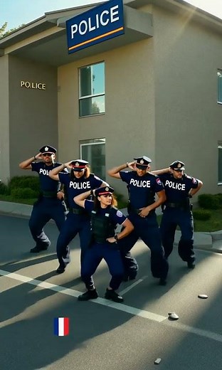 🇨🇦 Canadian Police Dance for Education, Fitness & Growth | Blurred Lines Trend