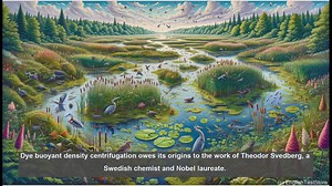 Dye buoyant density centrifugation in biology - meaning, definition and examples