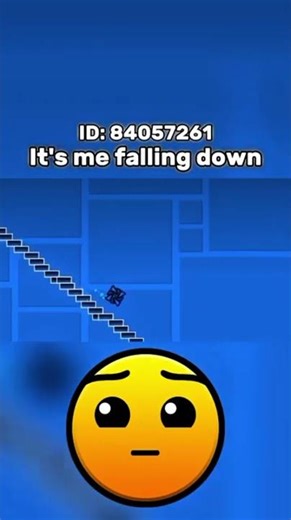 It's me falling down (Geometry Dash 2.2) #gd #geometrydash #falling #down
