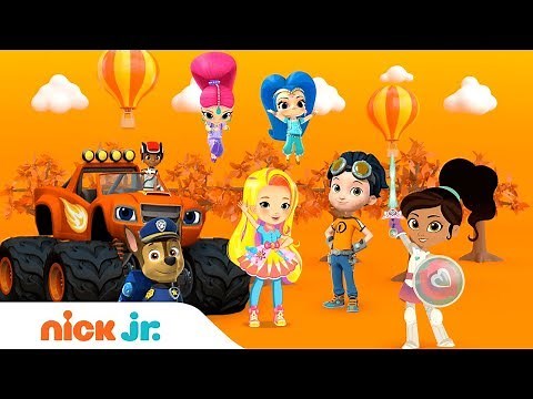 PAW Patrol, Blaze & More Sing the ‘Change is in the Air’ Fall 🍂 Music Video! | Nick Jr. Fall Anthem.