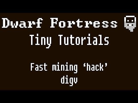 Dwarf Fortress Tiny Tutorials: How to use dfhack to dig veins of ore