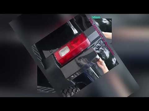 A must-have product! For Hummer H3 2005-2009 ABS Black Car Tail Light Cover Brake Light Wide Indic