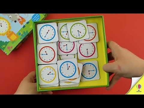 Telling the Time Matching Games and Book