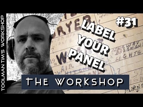 31. TIPS To Make LABELING Your ELECTRICAL PANEL EASY