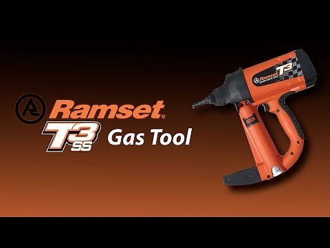 Ramset T3SS Gas Tool: Use and Load Tutorial