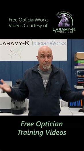Free Optician Training Videos #optician #optical #laramyk #opticianworks #opticiantraining #abo #abocertification | Laramy-K OpticianWorks