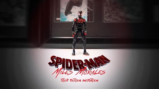 Miles Morales Spider-Man | Stop Motion Animation 🕷️ | Travis Davis