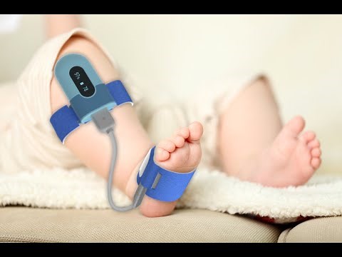 LOOKEE® Smart BabyO2™ Baby Monitor with Alarm | Tracks Oxygen Level and Heart Rate