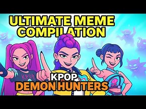 Ultimate KPop Demon Hunters Meme Compilation | Funny Drawing Animation 💜🔥