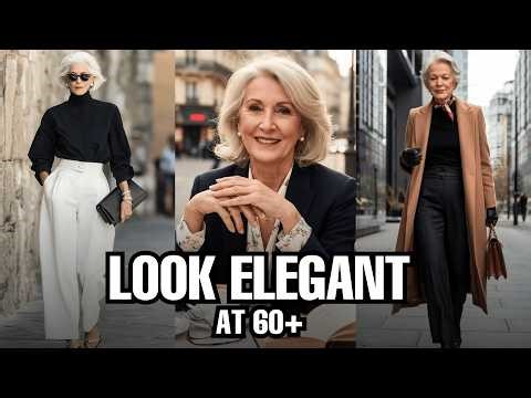 How to Dress Like a French Woman Over 60: Chic & Simple tips 🧥