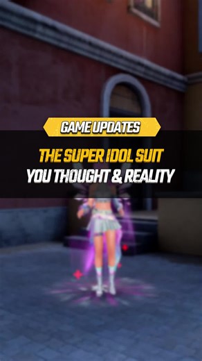 Season 8 is coming with the first ever golden level suit SUPER IDOL! Check out how it shows on the field! #bulletangel #gameupdate