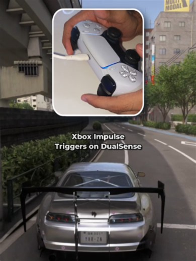 Xbox Impulse Triggers on a PS5 DualSense on PC 👀 Nobody Talks About This Free tool USB cable = full adaptive trigger feedback in Forza Horizon 6. #forzahorizon6#dualsense#PS5#xbox