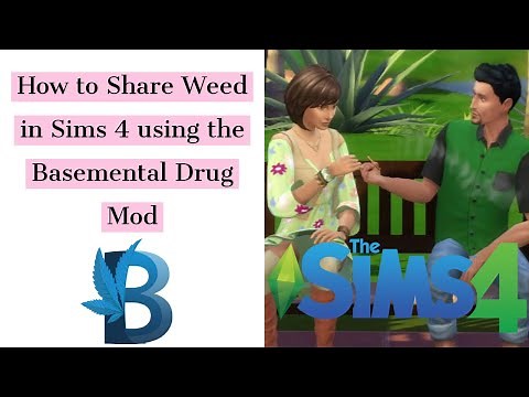 How To Share Weed With Other Sims in Sims 4 - Basemental Drug Mod