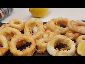 Fried SQUID quick and easy recipe 🍽