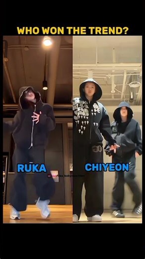 Who won the trend? #babymonster #baemon #monstiez #ruka #chiquita #ahyeon #kpop #shorts #fyp
