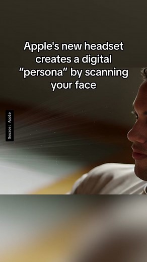 You can FaceTime with your own hyperrealistic digital avatar with Apple’s Vision Pro. #WWDC23 #apple #appleheadset #visionpro #applevisionpro #tech #techtok