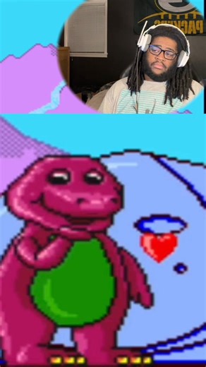 Barney Blows A Kiss At Me.. #shorts #gaming #retrogames