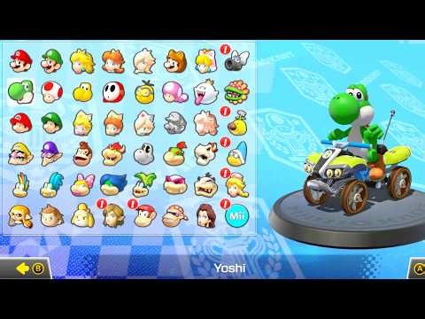 Yoshi Mirror Mode Race I Mario Kart 8 Deluxe