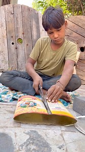 Amazing engineering by a poor village child😱amazing Children bank made from waste box #DesiArt #MagicalArt | Mr Rajasthan