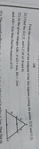 ORFind the co-ordinates of the midpoint of the line segment jo... | Filo