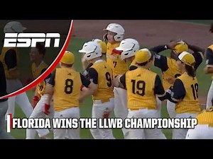 Florida WIN IT ALL on a BUNT 🤯 | Little League Baseball World Series