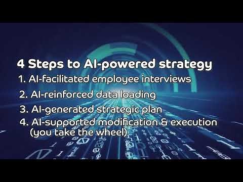4 Steps of AI Strategy - AI Strategic Planning - Blendification - Artificial Intelligence