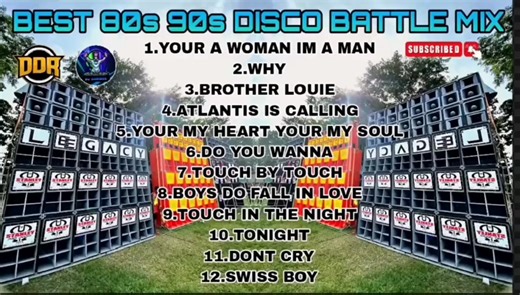 BEST 80S 90S DISCO REMIX 2025 | DJDonald Remix