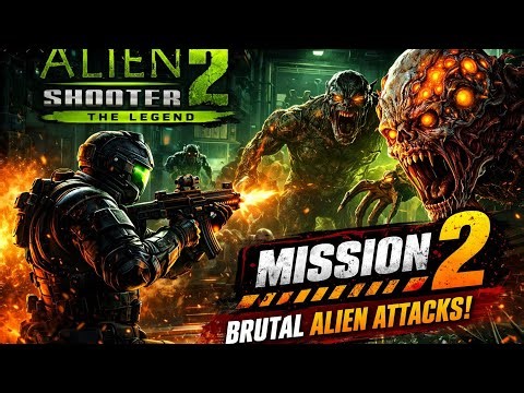 Alien Shooter 2 – The Legend | Mission 2 Full Gameplay | Intense Alien Battles 👽💥