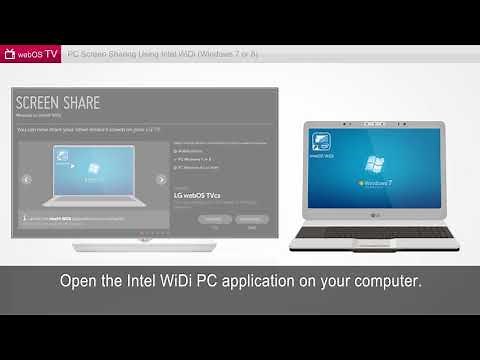 How to Share your Windows 7 or 8 Screen on your LG webOS TV