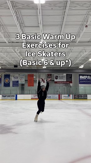 Screenshot and Save for your next ice skating practice! It doesn’t matter if this is challenging for you or easy these exercises are great exercises to get into the ice and practice good rhythmic knee bend. As a former team USA figure skater and over a decade of competitive coaching experience I know these exercises work for all skaters! Exercise 1.) alternating back crossovers, forward outside 3 turn, repeat! Exercise 2.) Alternating c-steps/mohawk, step back inside edge, step back inside edge,