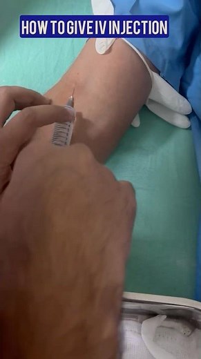 💉 How to Give an IV Injection Step by Step | Nursing Skills Tutorial