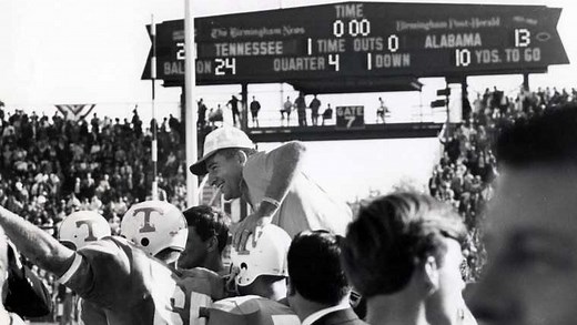 Tennessee Vols: 1967 team beat Alabama, won SEC title, Litkenhous national title