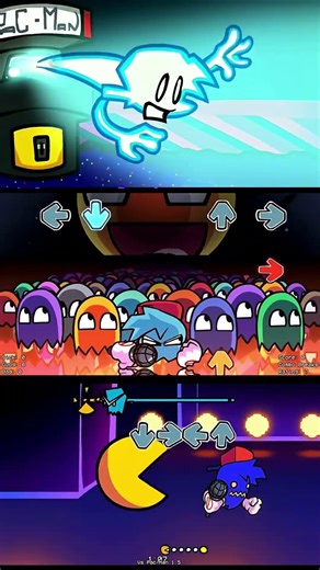 Friday Night Funkin' BF vs Pacman - Vs Pacman Karma - FNF Music Dash