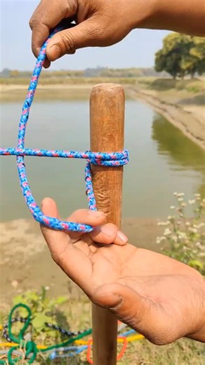 Instant Rope Magic! #knowledge #experiment