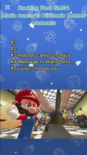 Ranking Best Mario reacts to Nintendo Memes moments