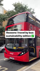 🚌💚 Taking the bus is a greener choice for you and a more sustainable choice for London! Why do you love to travel by bus? | Transport for London