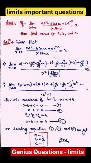 LIMITS IMPORTANT QUESTIONS | class 11 limits | limits revision #maths