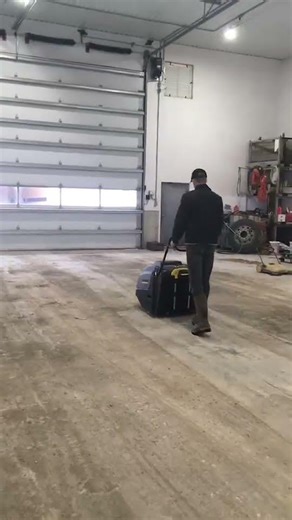 The Karcher KM 75/40 W Bp walk-behind sweeper
